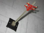 Lionel Gauge Utility Pole, Telephone Wires, Windup, Mickey Mouse,junior Sets. Fixed Price $7.95.