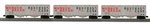 Mth Railking Wonder Bread 3-CAR Air Slide Hopper Set 30-70144. Fixed Price $149.00.