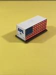 Ho Scale Life-like Apl 24' Trailer Cargo Box Flag Train. Fixed Price $9.99.