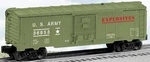 Lionel 6-36853 Us Army Exploding Boxcar Ln/box. Fixed Price $34.99.