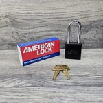 American Series 1205 Black Padlock- A1206BLK Shackle Brand New Keys. Fixed Price $19.99.