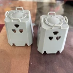 Lionel 6-8958 Radioactive Containers Replacement Lot Of 2. Fixed Price $22.00.