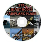 375+ Giant Scale Rc Model Airplane Plans, Templates, Bombers Jets+ Dvd. Fixed Price $11.98.