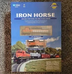 Athearn Iron Horse Scale Dcc Starter Set W/ Loco, Caboose & 3 Cars Bnsf. Fixed Price $200.00.