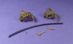 O/ON3/ON30 Coupler Pockets With Air Hose Wiseman Back Shop Brass Parts BS-330. Fixed Price $8.95.