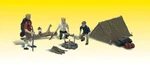 Woodland Scenics 2754 Scale Accents(r) -- Campers & Accessories PKG(3). Fixed Price $27.99.