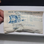 New Lionel Trains P/n 2980- Magnetic Conversion Coupler Original Packaging. Fixed Price $8.00.