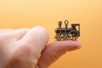 Train Engine 1:100 Scale Zinc Alloy Steam Locomotive For Model Railroad, Village. Fixed Price $7.15.