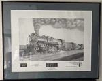 Santa Fe Steam Engine #3751 Belen N.m. By Jack W. Ostrom Artist Proof #4 Signed. Fixed Price $145.00.
