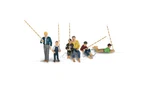 Woodland Scenics Gone Fishing Accents Figures PKG(6) A2751. Fixed Price $30.98.
