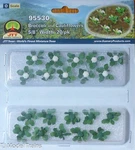 Jtt Scenery Products #95530 (o Scale) Broccoli & Cauliflowers 5/8" Width (20). Fixed Price $7.99.