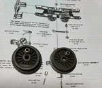 Lionel Small Switcher 41 Set. Geared And Not Side Rods. Fixed Price $5.00.