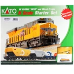 New Kato ES44AC Gevo & Mixed Freight Starter Set Union Pacific Scale. Fixed Price $249.99.
