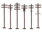 Lionel Scale Lighted Telephone Poles 6-37939. Fixed Price $44.99.