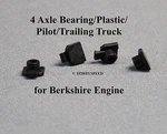 Lionel Axle Bearing Set Plastic Pilot Trailing Truck For Berkshire Engines 16T51. Fixed Price $15.84.