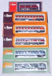 6X Lima Ho Db Br V-221 Diesel Locomotive & "pop-art" Passenger Wagon Set Mib 76!. Fixed Price $224.99.