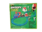 Vtg Aviva 1977 Peanuts Snoopy Ville Express Train Set Rare Nos. Fixed Price $75.00.