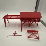 Lionel O27 Gauge Red Lumber Loader Building Kit - No Logs Only. Fixed Price $19.99.