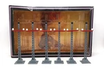 Mth 10-1093 Standard Gauge Gray/red #71 Telegraph Post Set (pack Of 6) Nib. Fixed Price $125.99.