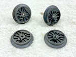 Lionel 1664E, 1654, & 1665 Wheel/axle Set - Nos. Fixed Price $22.00.
