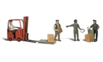 Woodland Scenics A2744 Workers With Forklift WOOU2744. Fixed Price $35.11.