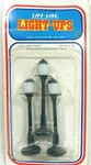 Life Like 01201 Lamp Posts 16 V Or Dc (pack Of 3). Fixed Price $9.99.