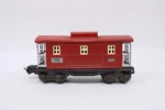 Lionel Gauge 2657 Red Tin Plate Caboose Lines. Fixed Price $12.95.