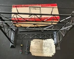 Plasticville / O27 Scale SG-3 Signal Bridge Complete Original Box. Our XS31. Fixed Price $10.00.