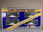 Scale Line Chicago & Northwestern Hopper 4 Pack K6273A. Fixed Price $69.95.