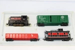 Marx Train Set #16475: Rock Island Switcher #1962 (ho Scale) Cars Only Untested. Fixed Price $49.99.