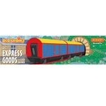 Hornby -R9316 Playtrains Express Goods 2 Closed Wagon Pack Scale. Fixed Price $22.73.