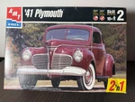 Amt Ertl '41 Plymouth 1/25 Scale Model Kit #6184 (2001) Niob Sealed Parts. Fixed Price $15.00.