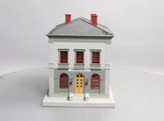 Mth 30-9099 Gray & Maroon Police Station Assembled Building Ex. Fixed Price $50.83.