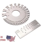 2PCS Metal Thickness Tool, Wire Gauges Size For Welding, Highly Accurate. Fixed Price $7.69.