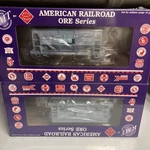 Rmt Gauge Lionel Ore Car Set. Lirr 4115, & #4116 New Sealed. Fixed Price $64.00.