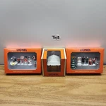 Lionel Scale (2) Christmas People Figure Packs & North Pole Lot Of 3. Fixed Price $50.00.