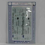 Microscale Decals: Penford Hopper Acf 4BAY Covered 1975+. Fixed Price $8.50.