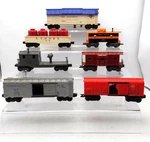 Lionel & Marx Vintage Assorted Freight CARS:6464-1,2420,6112,3665,54099 7. Fixed Price $67.59.