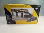 K-line K-41811 O Graduated Trestle Set (26 Pcs) Read. Fixed Price $47.20.