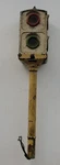 Lionel 78-9 Block Signal Die-cast Lamp Cover With Lens, Pole And Wiring. Fixed Price $15.00.