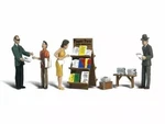 Woodland Scenics A2740 Train Figures Newsstand - Packing. Fixed Price $26.29.