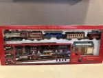 New Bright Bedford Falls Express Christmas Train Set It Wonderful Life Sound. Fixed Price $125.00.