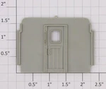 Lionel 2532-42X Gray Inside Vestibule Door (12). Fixed Price $16.80.