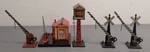 Marx Vintage Gauge Assorted Accessories-crossing Signals, Shanty, & Tower 5. Fixed Price $59.24.