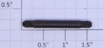 Lionel 671-25 Plain Drive Wheel Axle (10). Fixed Price $10.00.