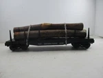 Lionel 6-17510 Northern Pacific Flatcar 61200 With Logs Has 11 Stakes Box. Fixed Price $20.00.