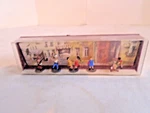 Vintage Merten Ho Railroad Train Figures Children Playing Box 2197. Fixed Price $14.95.