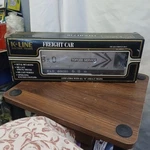 K-line Electric Trains O/27 Gauge K-69010 B&o Flat Car With Container. Fixed Price $39.99.