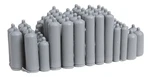 Bar Mills Llc O Scale Unpainted Acetylene Tank Cluster 4025. Fixed Price $9.64.