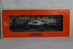 6461 Lionel Aviation Flatcar W/ Ertl Helicopter 6-16968. Fixed Price $15.00.